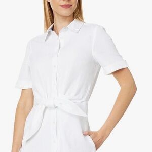 NWT Vineyard Vines Westerly Tie-Front Linen Dress